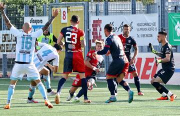 Uno scatto della sfida tra Virtus Entella e Torres | Foto Facebook Virtus Entella