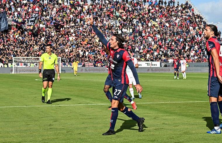 Tommaso Augello of Cagliari Calcio