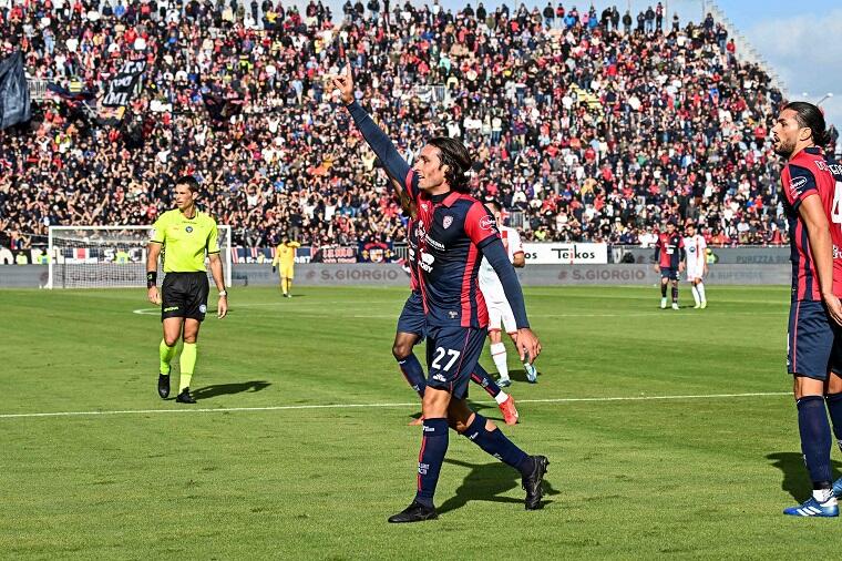 Tommaso Augello of Cagliari Calcio