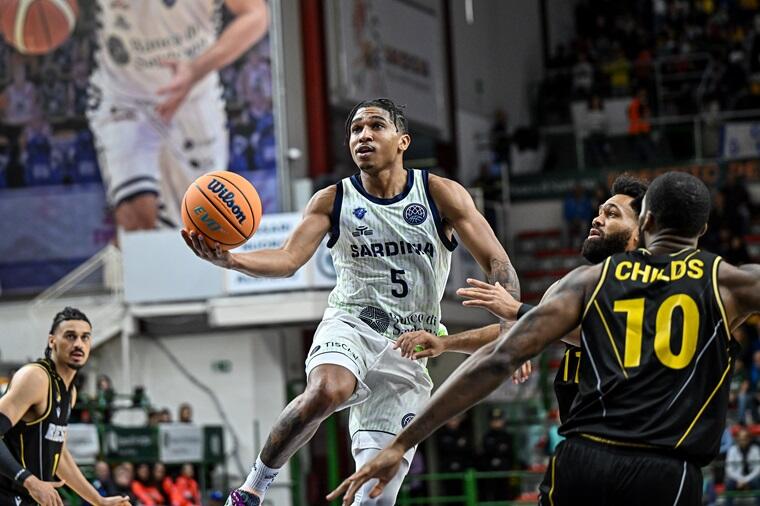 Bree Tyree Banco di Sardegna Dinamo Sassari - MHP Riesen Ludwigsburg FIBA Basketball Champions League BCL 2023-2024 - Group D Sassari, 22/11/2023 Foto L.Canu / Ciamillo-Castoria