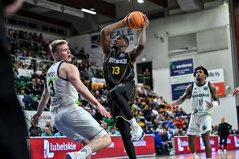 Yorman Polas Banco di Sardegna Dinamo Sassari - MHP Riesen Ludwigsburg FIBA Basketball Champions League BCL 2023-2024 - Group D Sassari, 22/11/2023 Foto L.Canu / Ciamillo-Castoria