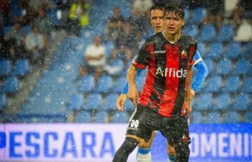 Il giovane Cangianiello, alla Lucchese in prestito dal Frosinone | Foto Nicolò Farina