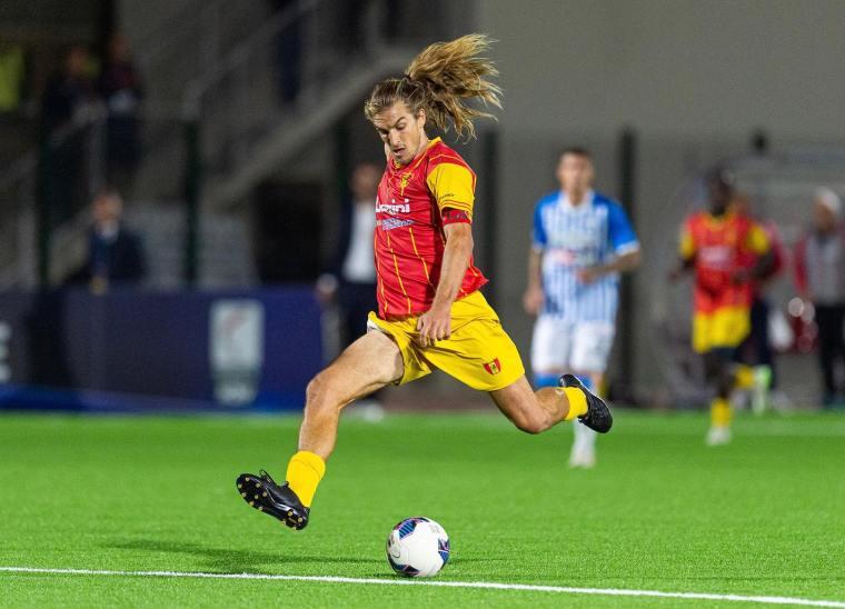 Sbaffo, capitano della Recanatese | Foto Facebook U.S. Recanatese