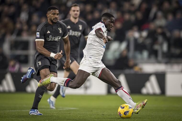 Zito Luvumbo in Juventus-Cagliari | Foto Valerio Spano
