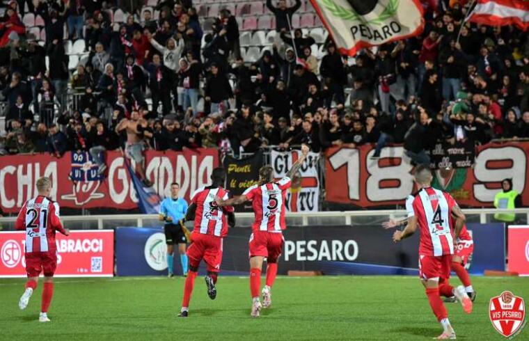 Vis Pesaro Calcio | Foto Facebook Vis Pesaro 1898/ Filippo Baioni