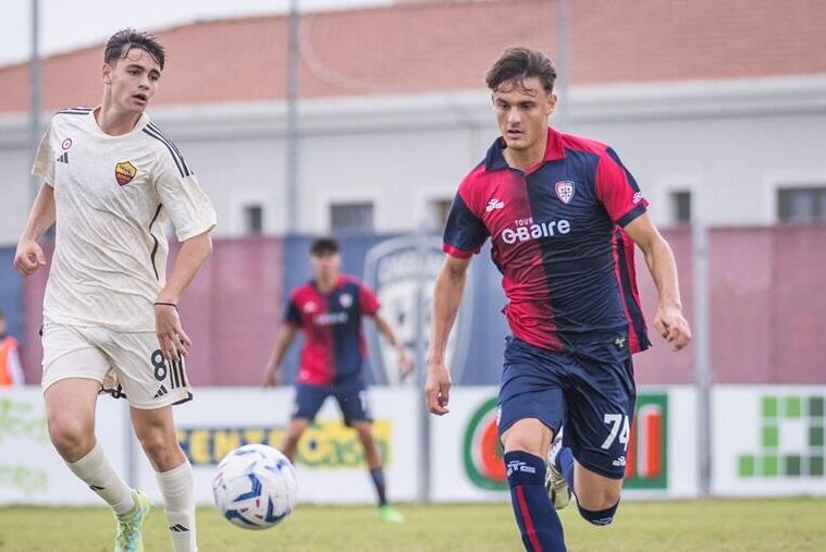 Diego Marcolini del Cagliari Primavera | Foto Valerio Spano - Cagliari Calcio