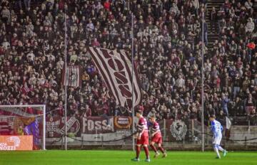 La curva dei tifosi dell'Arezzo | Foto Facebook S.S. Arezzo