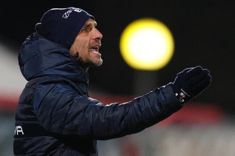 Emanuele Troise, allenatore del Rimini | Foto Facebook Rimini Football Club