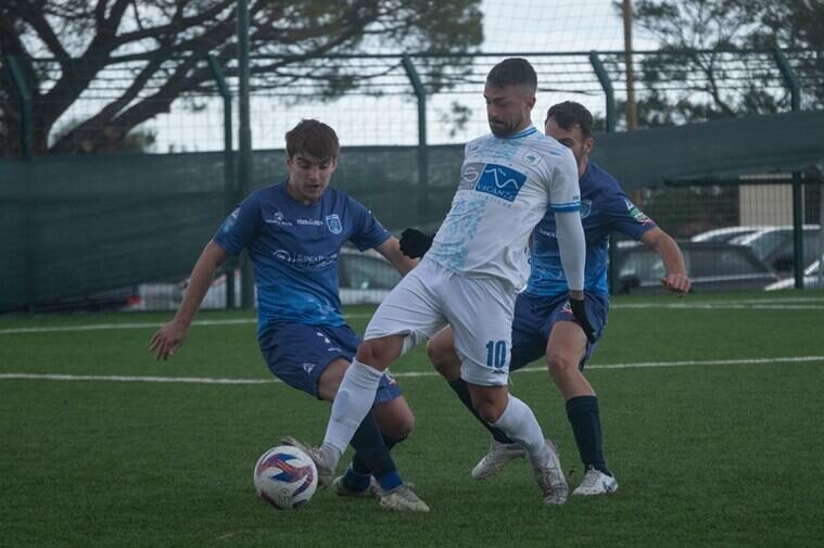 Spano, giocatore del Budoni | Foto Davide Ungredda