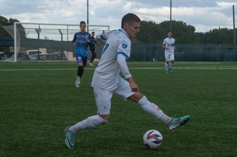 Lancioni, giocatore del Budoni | Foto Davide Ungredda