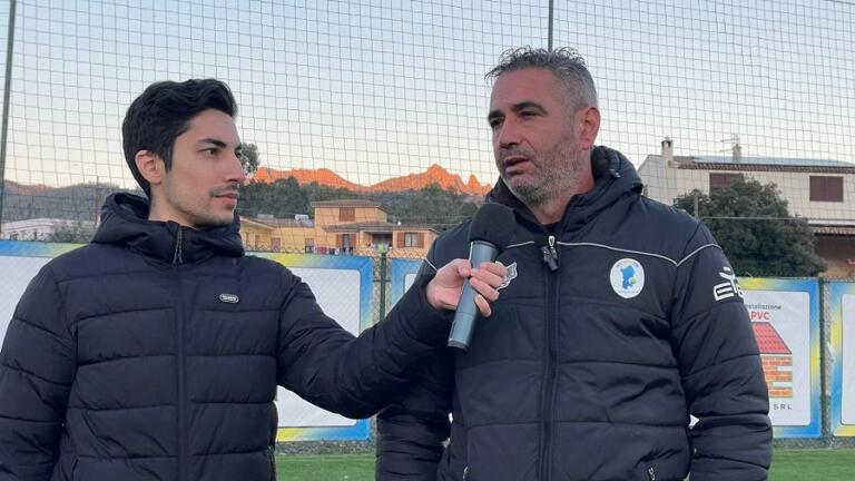 L'allenatore del Costa Orientale Sarda Francesco Loi | Foto Centotrentuno