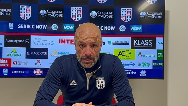 Alfonso Greco, allenatore della Torres | Foto Centotrentuno