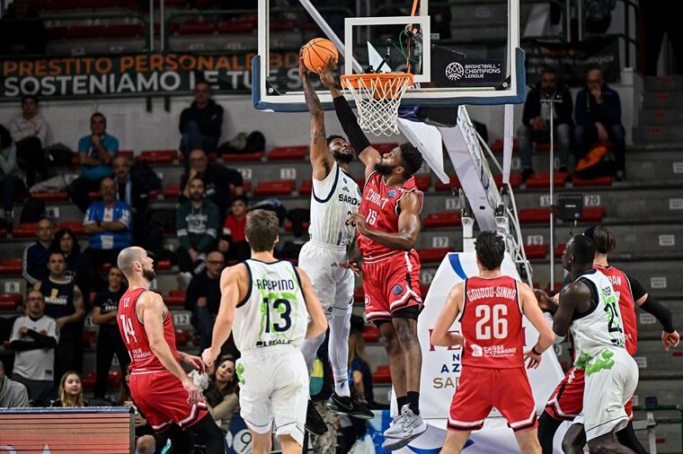 lfonzo McKinnie Banco di Sardegna Dinamo Sassari - Cholet Basket FIBA Basketball Champions League BCL 2023-2024 - Round of 16 - Round 2 Sassari, 10/01/2024 Foto L.Canu / Ciamillo-Castoria