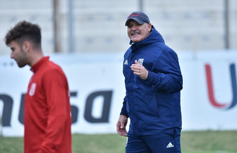 Tore Pinna, preparatore dei portieri della Torres | Foto Alessandro Sanna