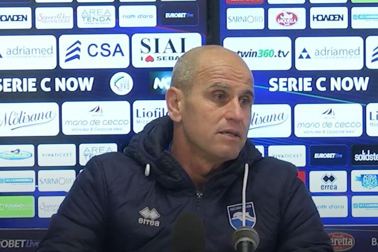 Giovanni Bucaro, allenatore del Pescara