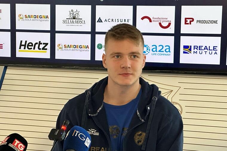 Kaspar Treier, giocatore della Dinamo Sassari | Foto Centotrentuno