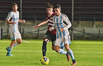 Uno scatto del match tra Arezzo e Virtus Entella | Foto Facebook Virtus Entella