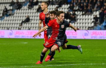 L'esultanza di Fischnaller dopo il gol dello 0-1 in Spal- Torres | Foto Nicolò Farina