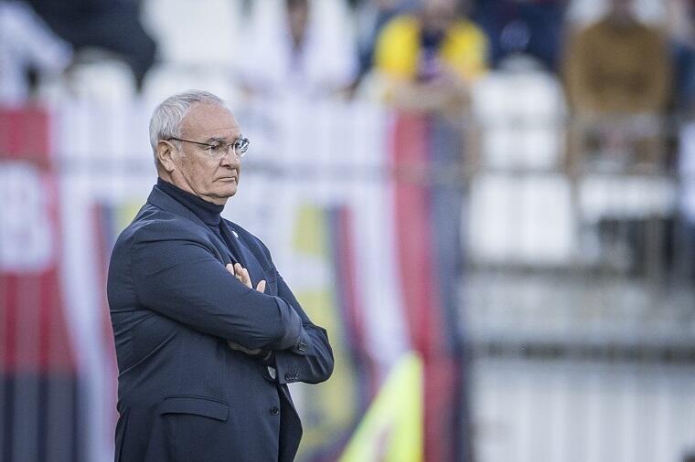 Claudio Ranieri, allenatore del Cagliari | Foto Valerio Spano
