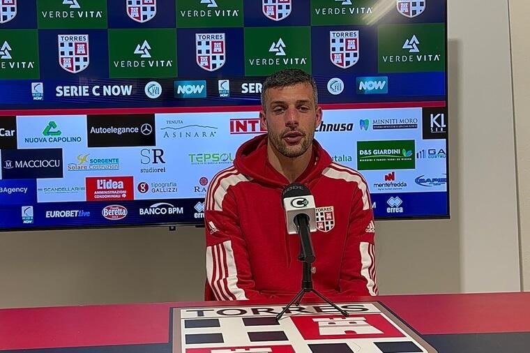 Giacomo Zecca, giocatore della Torres