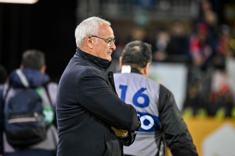 Claudio Ranieri durante Cagliari-Juventus | Foto Luigi Canu