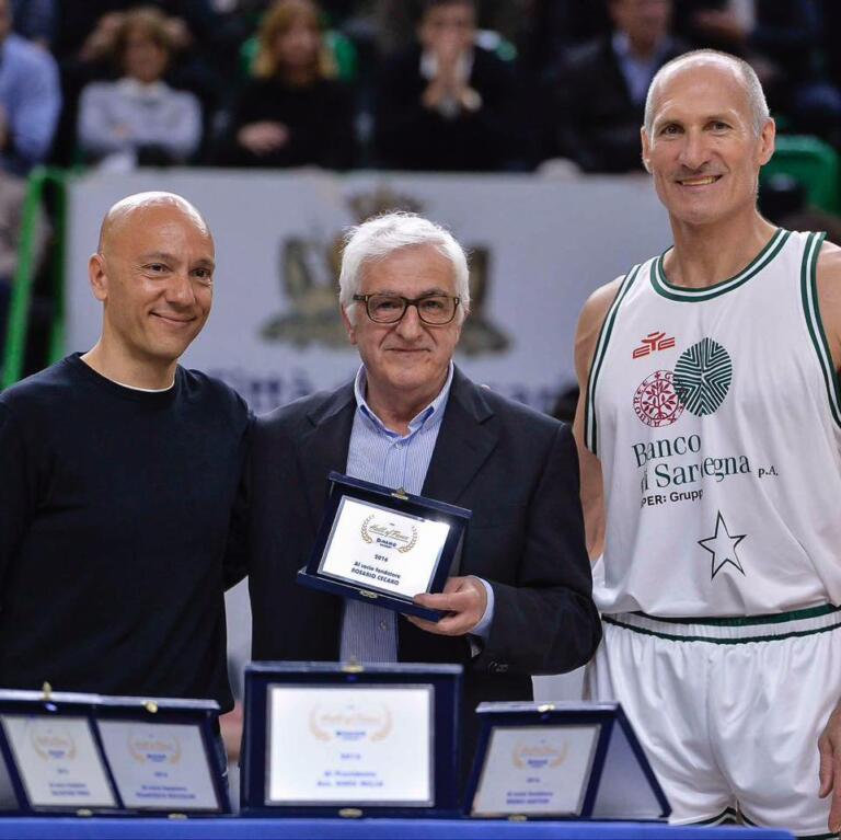 Rosario Cecaro, uno dei fondatori della Dinamo Sassari