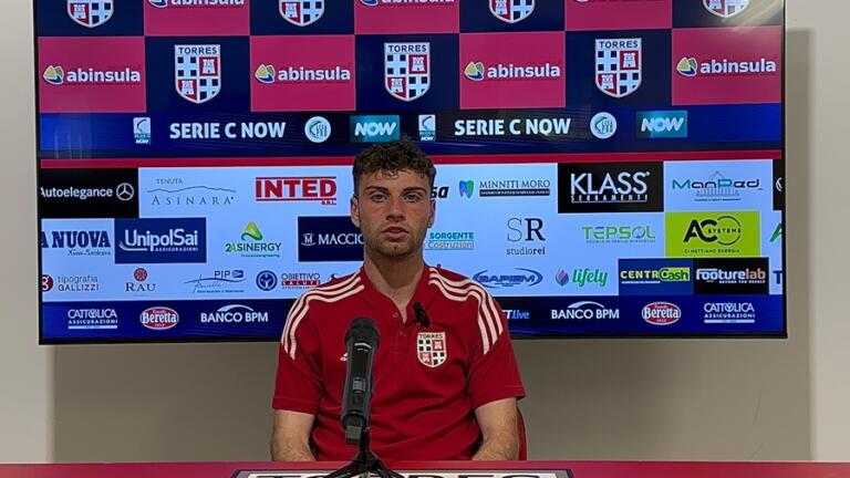 Francesco Ruocco, giocatore della Torres