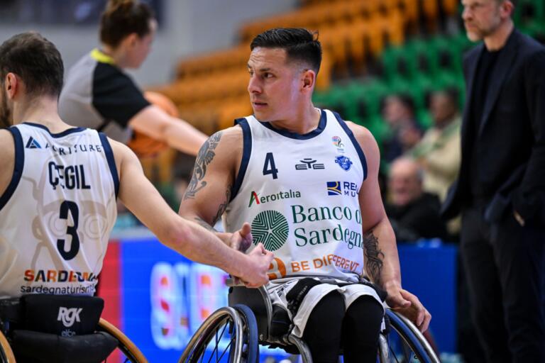 Carlos Esteche, giocatore della Dinamo Lab | Foto Luigi Canu