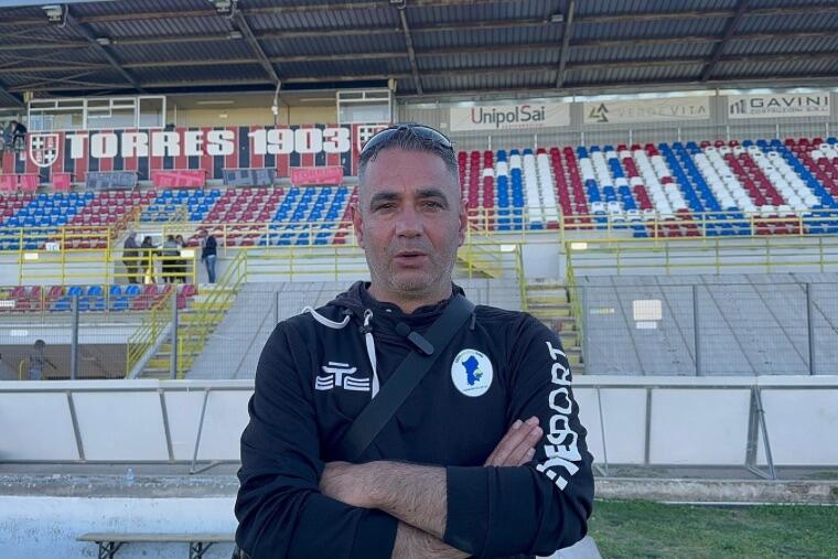 Francesco Loi, allenatore della Costa Orientale Sarda | Foto Centotrentuno