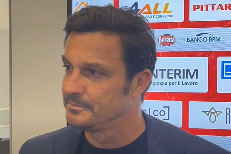 Massimo Oddo, allenatore del Padova