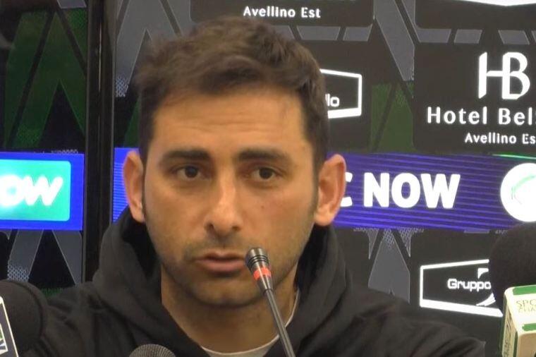Michele Pazienza, allenatore dell'Avellino