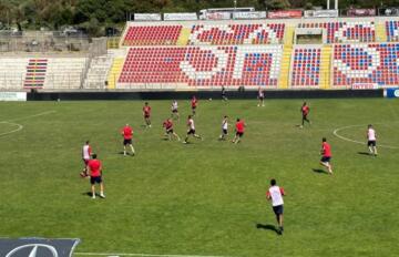 Allenamento al Vanni Sanna pre-playoff per la Torres