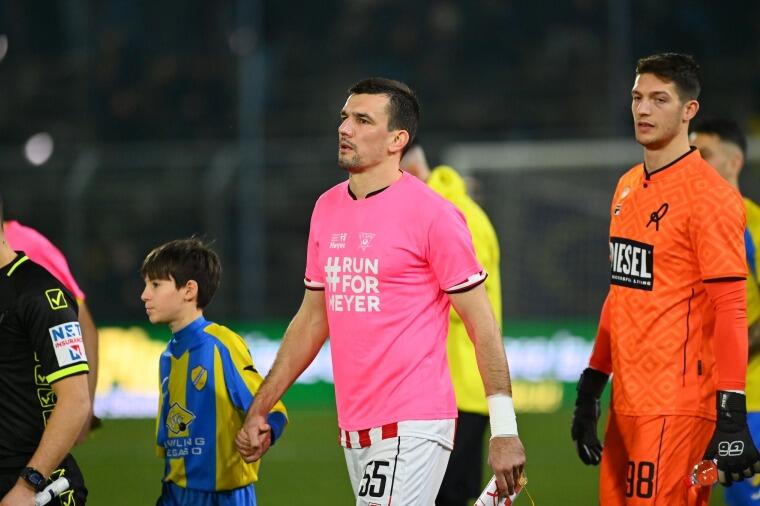 I giocatori del Vicenza Golemic e Confente | Foto Facebook Lega Pro