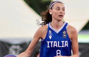 Sara Toffolo, giocatrice della Dinamo Women | Foto Facebook Dinamo Sassari