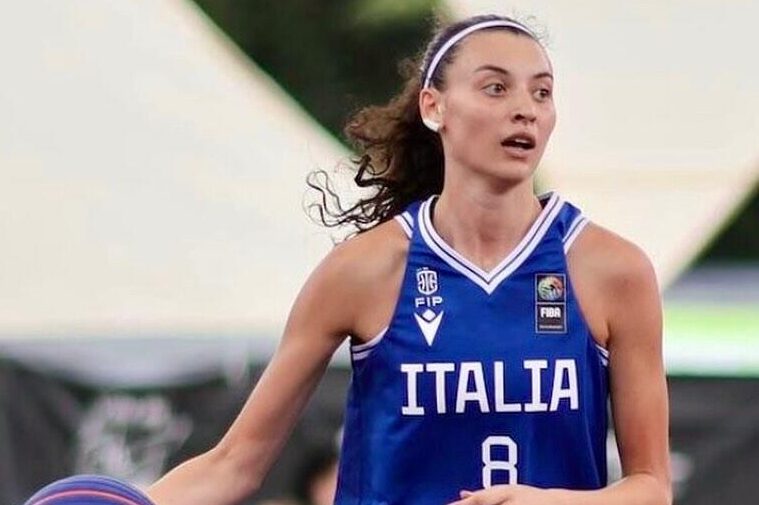 Sara Toffolo, giocatrice della Dinamo Women | Foto Facebook Dinamo Sassari