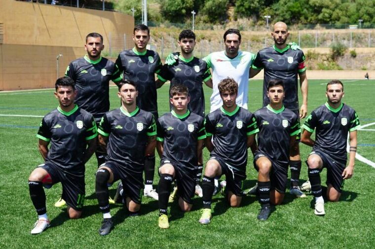 L'undici iniziale della Natzionale Sarda contro la Sicilia | Foto Natzionale Sarda