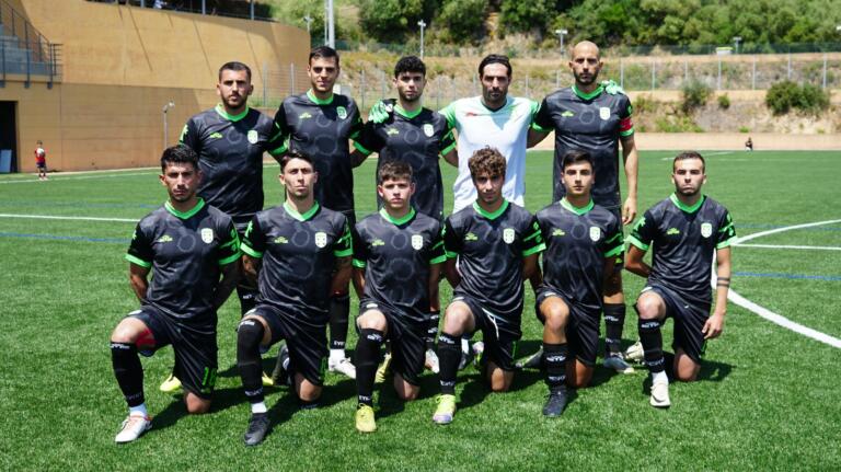 L'undici iniziale della Natzionale Sarda contro la Sicilia | Foto Natzionale Sarda