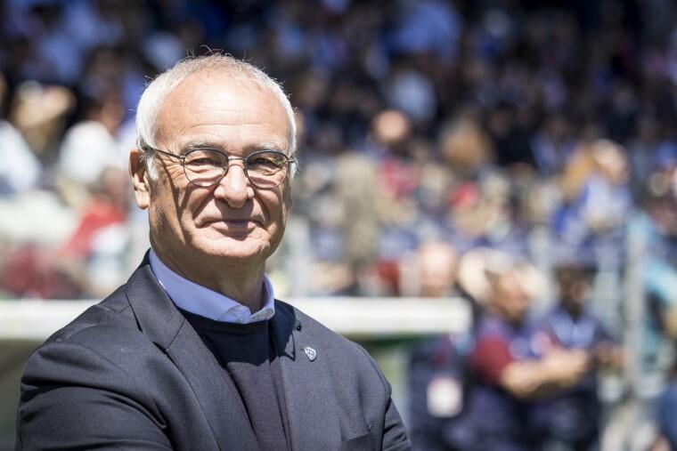 Claudio Ranieri durante Cagliari-Lecce | Foto Valerio Spano