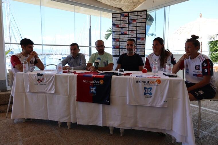 Uno scatto della conferenza stampa di presentazione della stagione del Cagliari BS | Foto Ufficio Stampa Cagliari BS