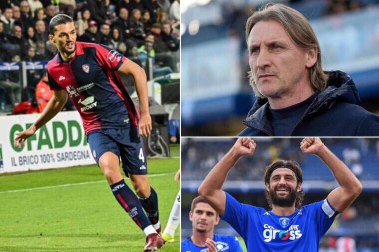 Da sinistra in senso orario: Dossena, Nicola e Luperto