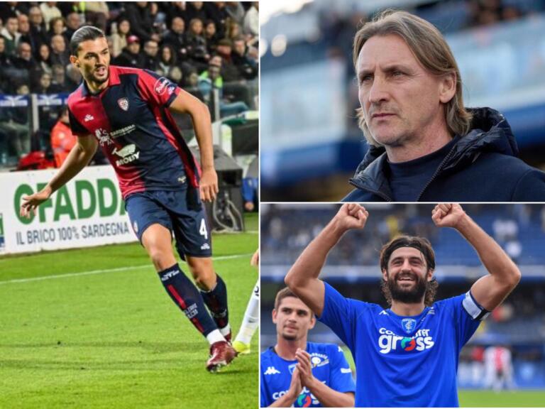 Da sinistra in senso orario: Dossena, Nicola e Luperto