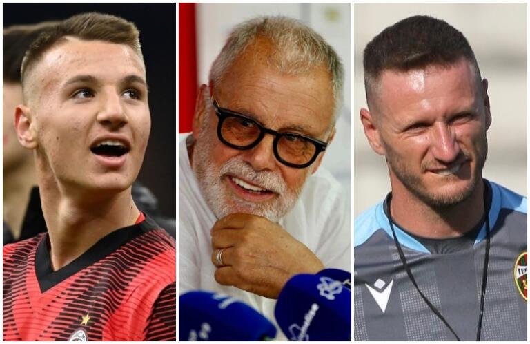 Camarda, Braglia e Abate, tra i protagonisti della prossima Serie C 2024/2025 | Foto Facebook UEFA Champions League / Campobasso Football Club / Ternana Calcio