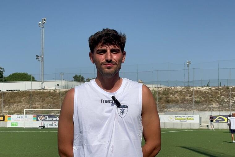 Riccardo Pinna, difensore del Latte Dolce | Foto Centotrentuno