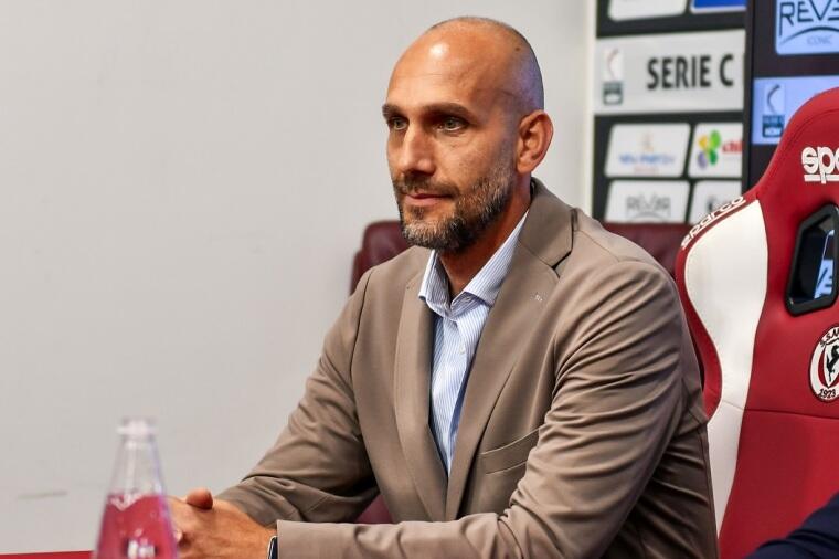 Emanuele Troise, nuovo allenatore dell'Arezzo | Foto Facebook S.S. Arezzo