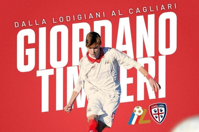 Giordano Timperi, nuovo giocatore dell’Under 17 del Cagliari | Foto Facebook Lodigiani