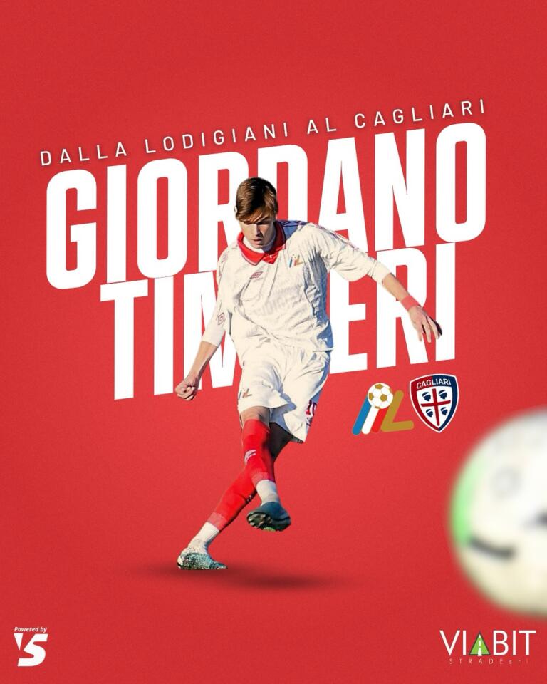 Giordano Timperi, nuovo giocatore dell’Under 17 del Cagliari | Foto Facebook Lodigiani