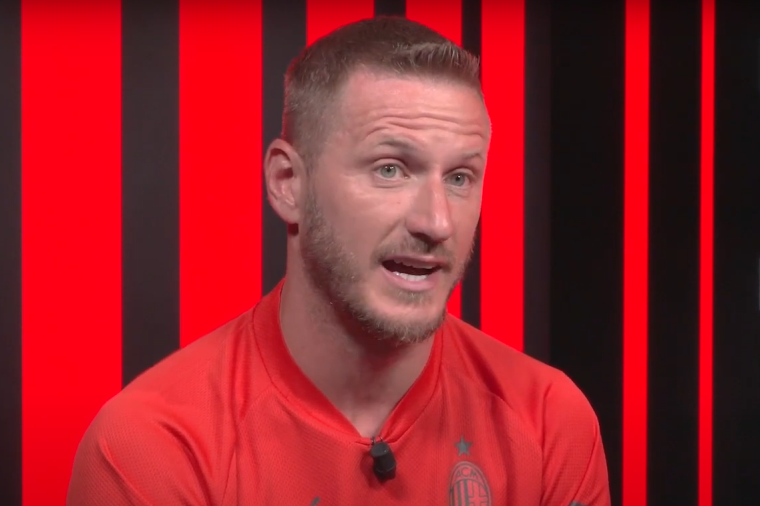 Ignazio Abate, nuovo allenatore della Ternana, ai tempi del Milan