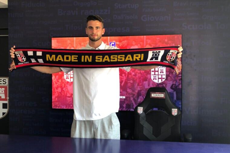 Luca Coccolo, difensore della Torres