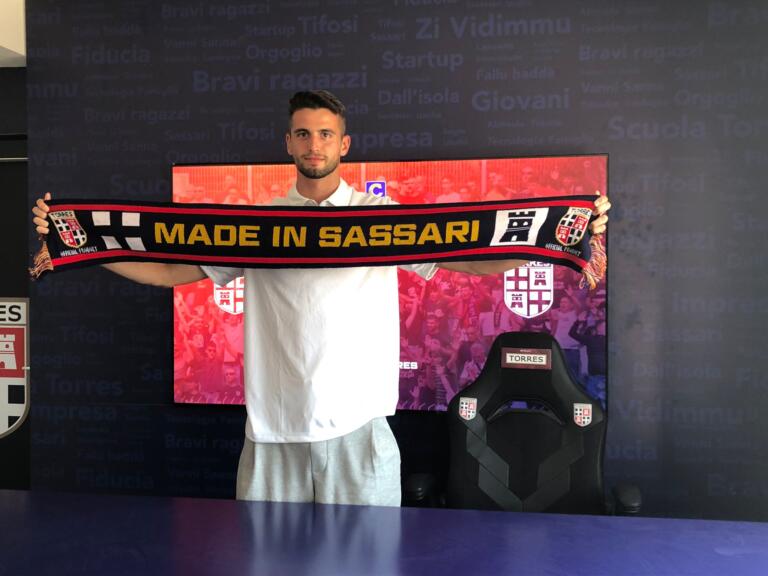 Luca Coccolo, difensore della Torres