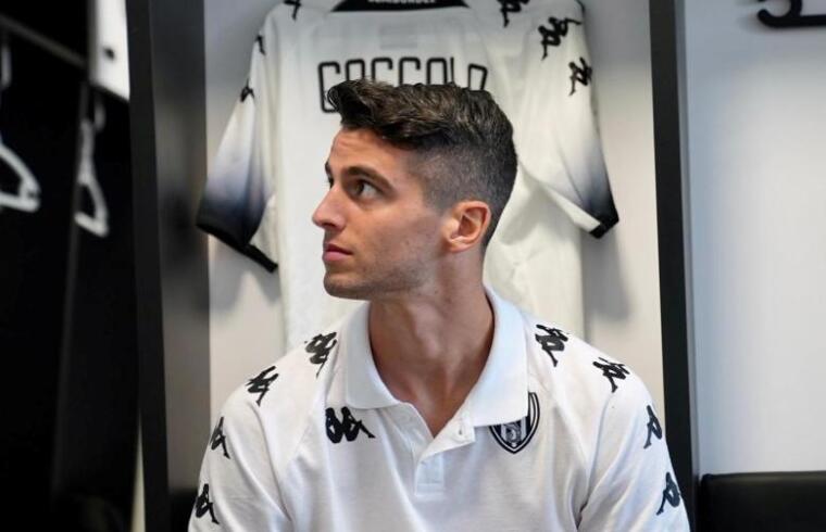 Luca Coccolo con i colori del Cesena | Foto Facebook Cesena FC